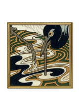 Tile with Heron III.