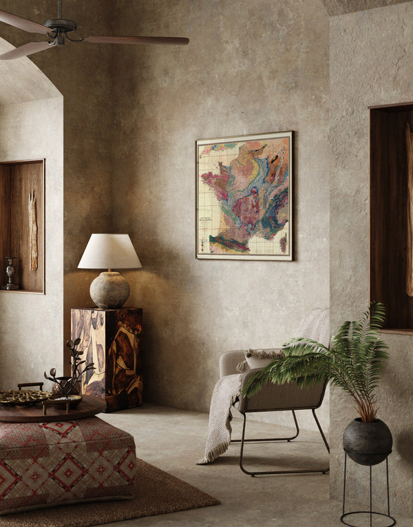 Carte Géologique de la France