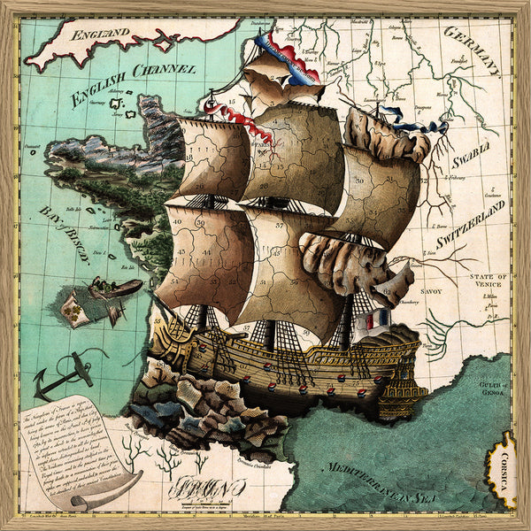 The Kingdom of France as a Ship