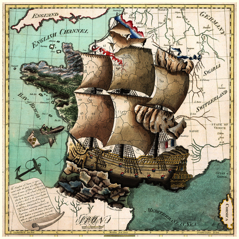 The Kingdom of France as a Ship