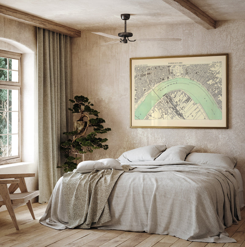 Map of Bordeaux 1886