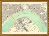 Map of Bordeaux 1886
