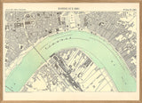 Map of Bordeaux 1886