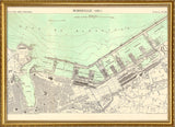 Map of Marseille 1885