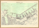 Map of Marseille 1885