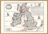Map of the Bristish Isles, 1650