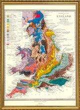 Geological Map of England and Wales 1872