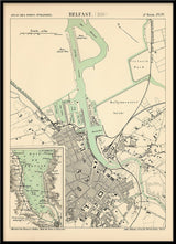 Map of Belfast 1888