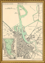Map of Belfast 1888