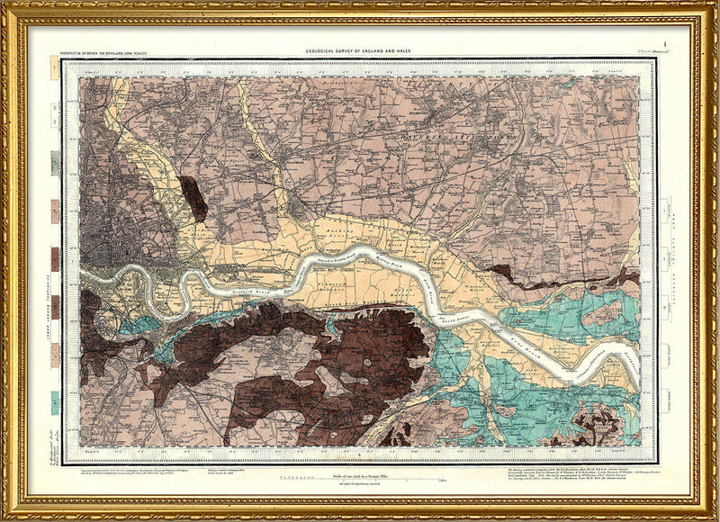 Geological Chart of Brentwood