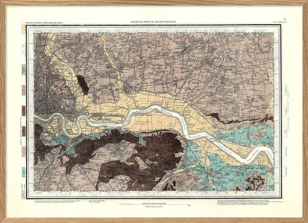 Geological Chart of Brentwood