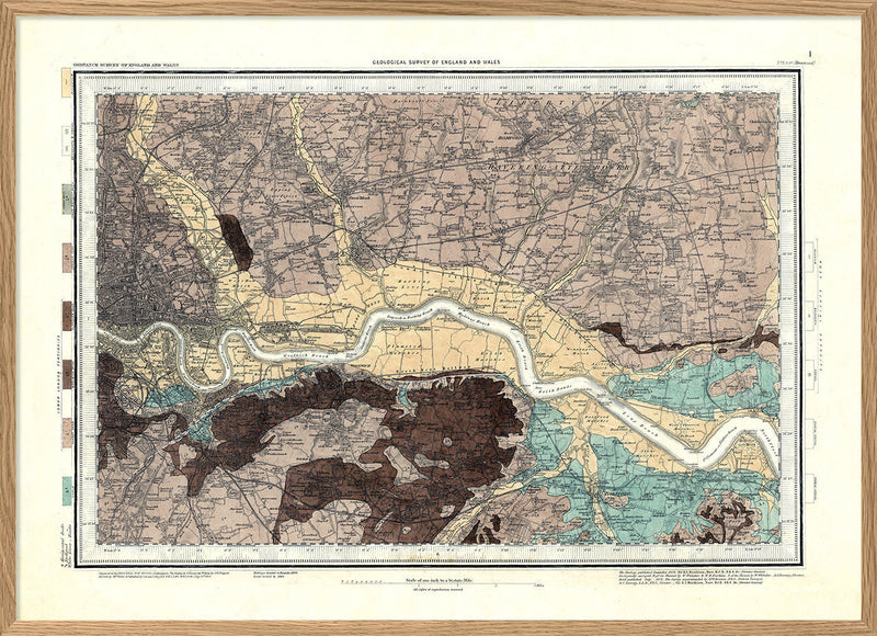 Geological Chart of Brentwood