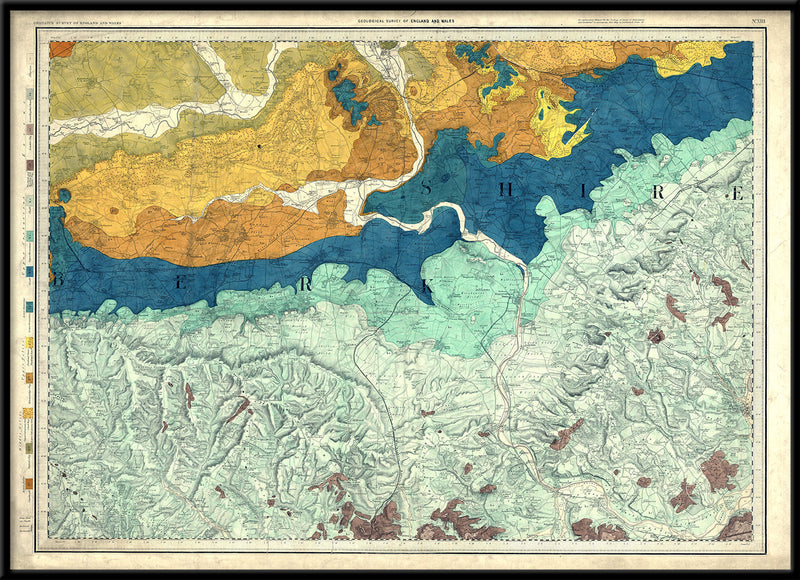 Geological Chart of Oxford