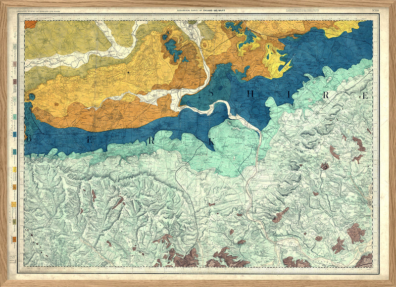 Geological Chart of Oxford