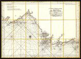 Vintage Nautical Chart of the Coast of Bretagne #2