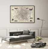 Vintage Nautical Chart of the Coast of Bretagne #3