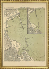 Map of Palermo, Italy 1882