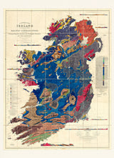 A General Map of Ireland, Geologically coloured