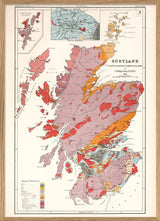 Geological Map of Scotland 1888