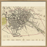 Vintage city Map of Berlin