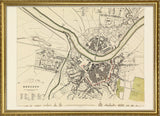 Vintage city Map of Dresden