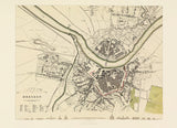 Vintage city Map of Dresden
