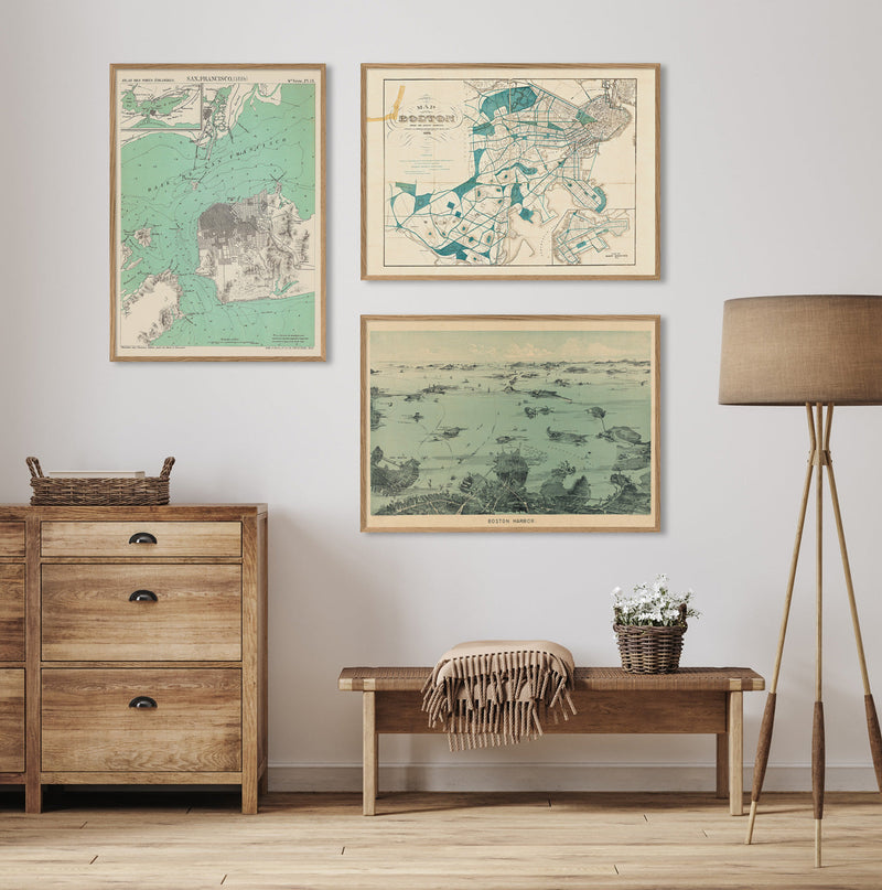 Boston Harbour Panoramic