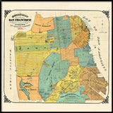 Vintage City Map of San Francisco