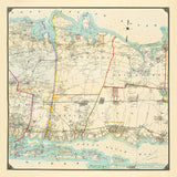 Vintage map of Long Island #2