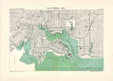 Map of Baltimore, 1886