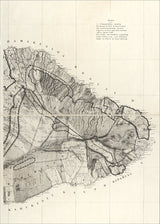 Vintage map of Maui, Hawaii #2