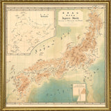 Vintage Atlas Map of Japan