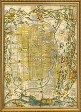 Ancient Kyoto City Map