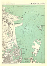 Map of Copenhagen #2 1888