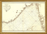 Carte Reduite Du Skagerak – Vintage Nautical Chart of Skagerak