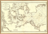 Carte Reduite De La Mer Baltique – Vintage Nautical Chart of Denmark and the Baltic Sea