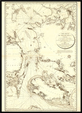 Carte Reduite Du Grand Belt – Vintage Nautical Chart of Storebælt