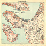 Vintage City Map of Middelfart, Denmark