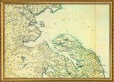 Vintage Atlas Map of Aabenraa & Sønderborg