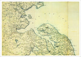 Vintage Atlas Map of Aabenraa & Sønderborg