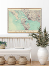 Vintage City Map of Esbjerg, Denmark