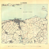 Vintage City Map of Holbæk, Denmark