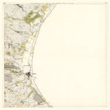 Vintage Map of Køge & Køge Bay