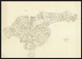 Vintage Map of Læsø, Denmark
