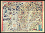 Vintage Nautical Map of Scandinavia