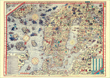 Vintage Nautical Map of Scandinavia