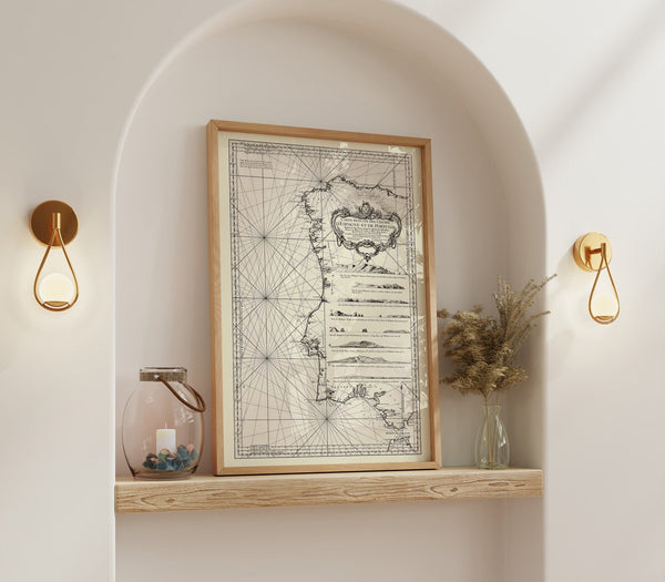 Spain and Portugal Coast - Map