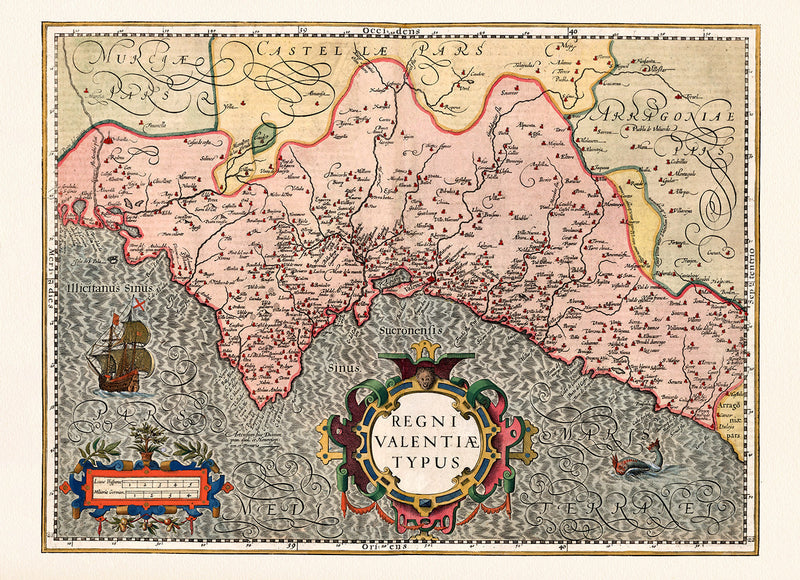 Valencia - Map