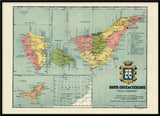 Map of Tenerife