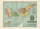 Map of Tenerife